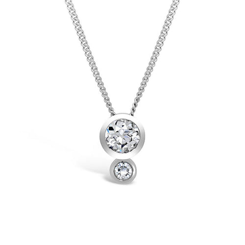 Platinum 1.5ct Diamond Pendant Pendant Pruden and Smith   