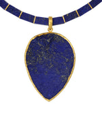 Extra Large Lapis Lazuli Pendant  Pruden and Smith   