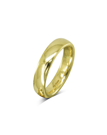 Classic Low Court Wedding Rings 2-12mm Ring Pruden and Smith 6mm 9ct Yellow Gold