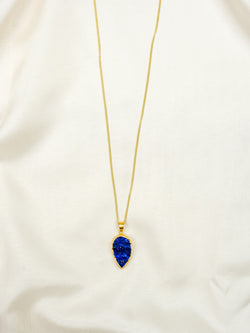 Lapis Lazuli Drop Earrings & Pendant Set  Pruden and Smith   