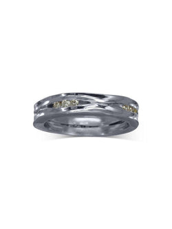 Trap Diamond Ring (4mm) Ring Pruden and Smith Platinum  