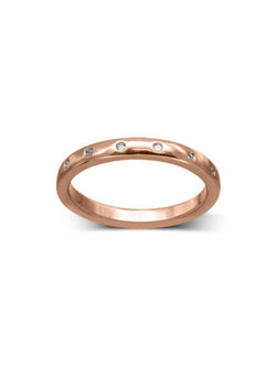 Simple 18ct Gold Eternity Ring Ring Pruden and Smith   