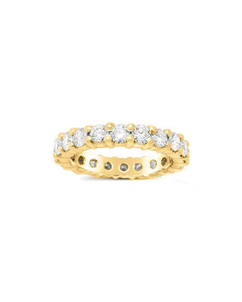 Claw Set Full Eternity Ring (2ct) Ring Pruden and Smith   