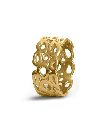 Holes Dress Ring Ring Pruden and Smith 18ct Yellow Gold  