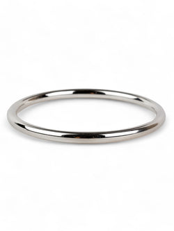 Round Solid Silver Bangle (5mm) Bangle Pruden and Smith   