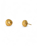 Nugget 9ct Yellow Gold Stud Earrings (8mm) Earrings Pruden and Smith   