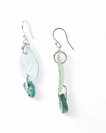 Vintage Glass Drop Earrings