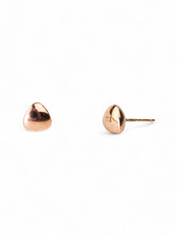 Pebble 9ct Gold Stud Earrings Earrings Pruden and Smith   