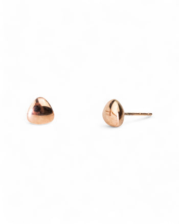 Pebble 9ct Gold Stud Earrings Earrings Pruden and Smith   