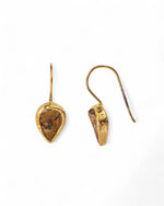 Tiger's Eye Drop Earrings