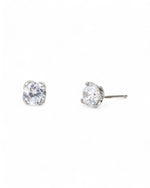 Four Claw Diamond Stud Earrings Earrings Pruden and Smith   