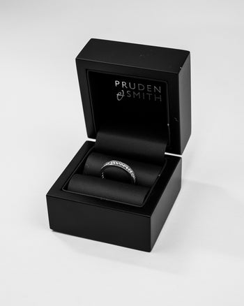 Pavé Diamond Eternity Ring (Narrow) Ring Pruden and Smith   