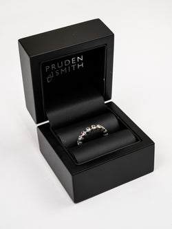 Tube Form Platinum Full Eternity Ring (2ct) Ring Pruden and Smith   