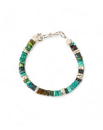 Silver and Turquoise Bracelet Bracelet Pruden and Smith   