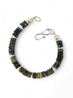 Silver Tourmaline Bracelet (Green) Bracelet Pruden and Smith