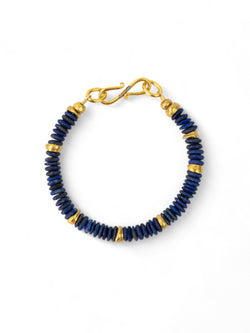 Lapis Lazuli Disc Bracelet Bracelet Pruden and Smith