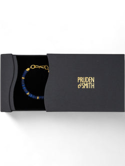 Lapis Lazuli Disc Bracelet Bracelet Pruden and Smith