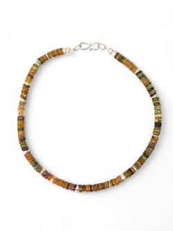 Silver Tourmaline Necklace (Amber) Necklace Pruden and Smith