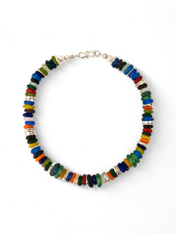 African Recycled Glass Bead Necklace Necklace Pruden and Smith   