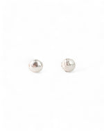 Nugget Silver Stud Earrings Earrings Pruden and Smith   