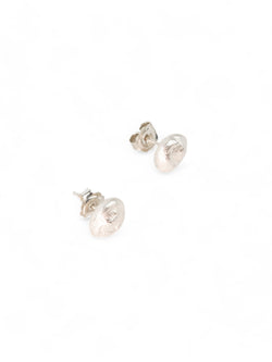 Nugget Silver Stud Earrings Earrings Pruden and Smith   