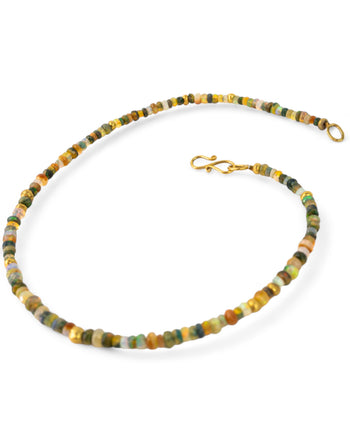 Gold Nugget Opal Necklace Necklace Pruden and Smith   