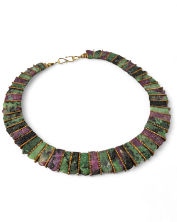 Ruby Zoisite Set  Pruden and Smith   