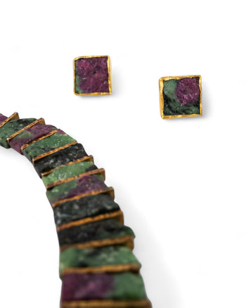 Ruby Zoisite Set  Pruden and Smith   