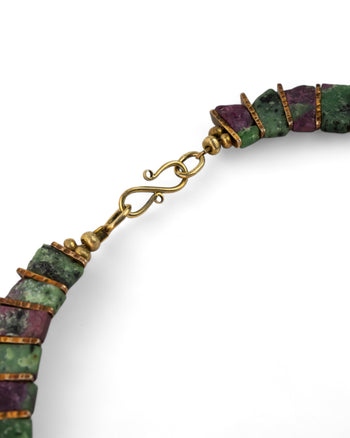 Ruby Zoisite Set  Pruden and Smith   