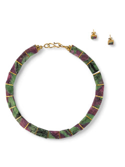 Ruby Zoisite Slim Set  Pruden and Smith   