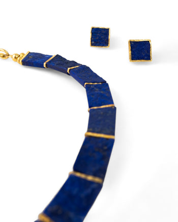 Lapis Lazuli Set  Pruden and Smith   