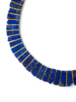 Lapis Lazuli Tab Necklace Necklace Pruden and Smith   