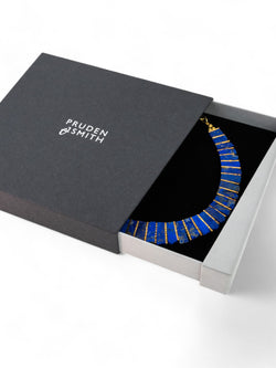 Lapis Lazuli Tab Necklace Necklace Pruden and Smith   