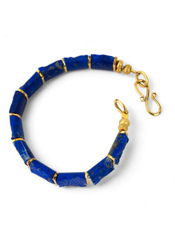 Lapis Lazuli Bracelet (Slim) Bracelet Pruden and Smith   