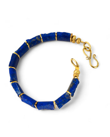 Lapis Lazuli Bracelet (Slim) Bracelet Pruden and Smith   