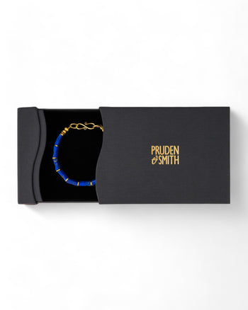 Lapis Lazuli Bracelet (Slim) Bracelet Pruden and Smith   