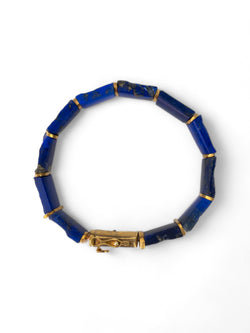 Lapis Lazuli Gold Bracelet Bracelet Pruden and Smith   