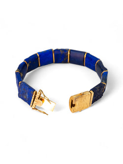 Lapis Lazuli Gold Bracelet Bracelet Pruden and Smith   