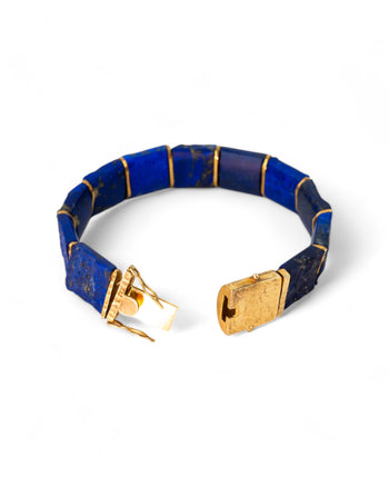 Lapis Lazuli Gold Bracelet Bracelet Pruden and Smith   