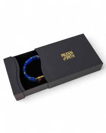 Lapis Lazuli Gold Bracelet Bracelet Pruden and Smith   