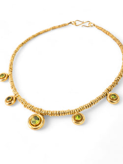 Roman Peridot Set  Pruden and Smith   