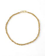 Random Nugget Yellow Gold Necklace Necklace Pruden and Smith   