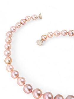 Pink Pearl Necklace (13mm) Necklace Pruden and Smith