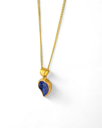 Lapis Lazuli Pendant (Dainty) Pendant Pruden and Smith   