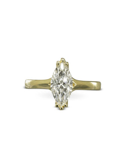Marquise Diamond Engagement Ring Ring Pruden and Smith   