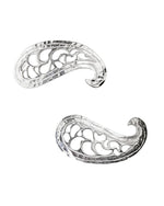 Pierced Paisley Stud Earrings Earrings Pruden and Smith   