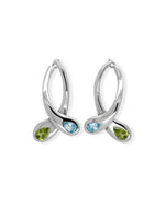 Toi et Moi Topaz & Peridot Pendant and Earring Set Bundle Pruden and Smith   