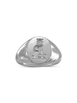 Platinum Signet Ring Ring Pruden and Smith   