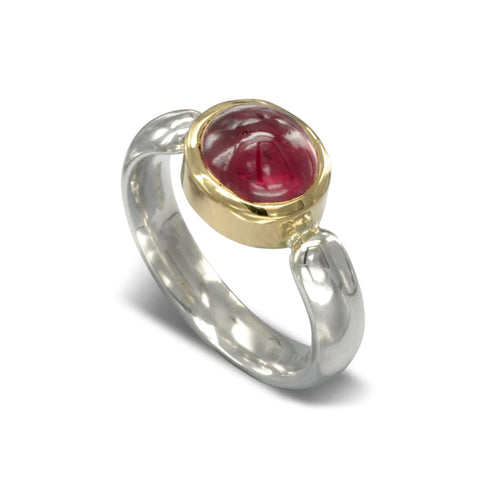 Ruby Cabochon Ring Ring Pruden and Smith   