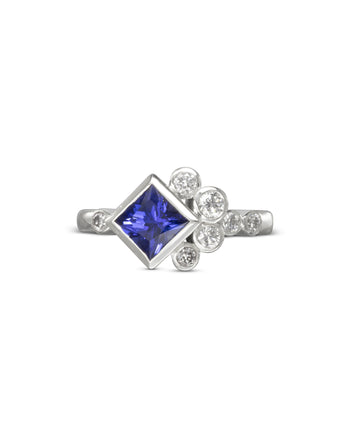 Water Bubbles Tanzanite and Diamond Ring Ring Pruden and Smith   